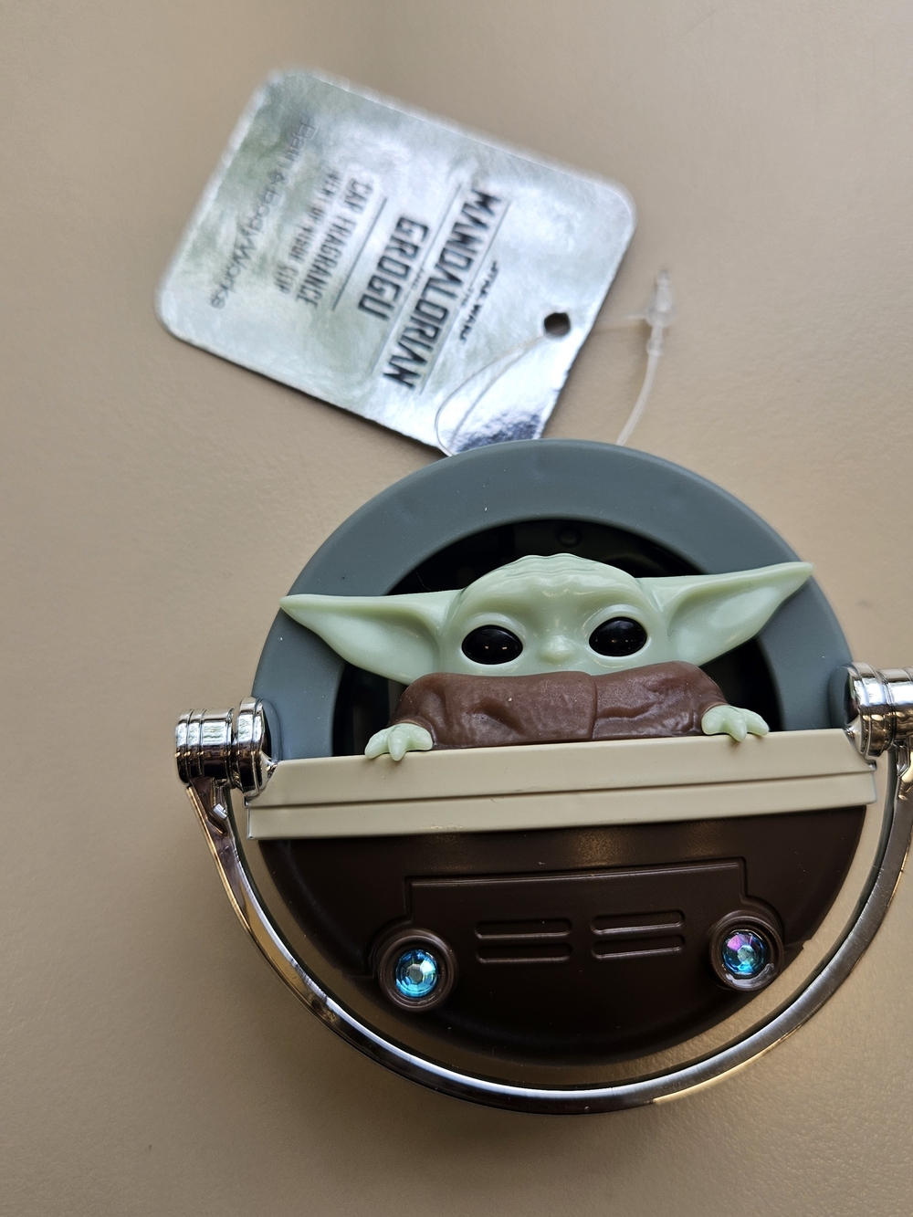 Bath & Body Works Star Wars Mandalorian Grogu Car Fragrance Holder.
